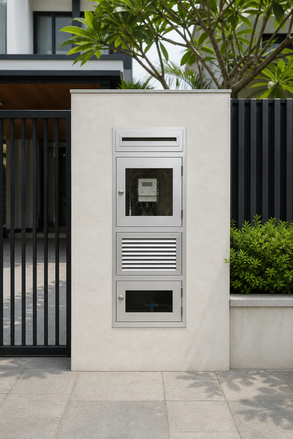 信箱与水电表箱门 (实用箱体) - 新加坡工厂直营 - 视图 4